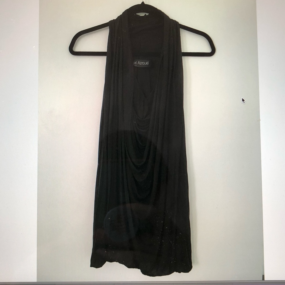 Yigal Azrouel gathered drape neck top